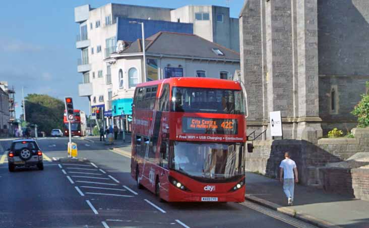 Plymouth Citybus Alexander Dennis Enviro400CITY 568